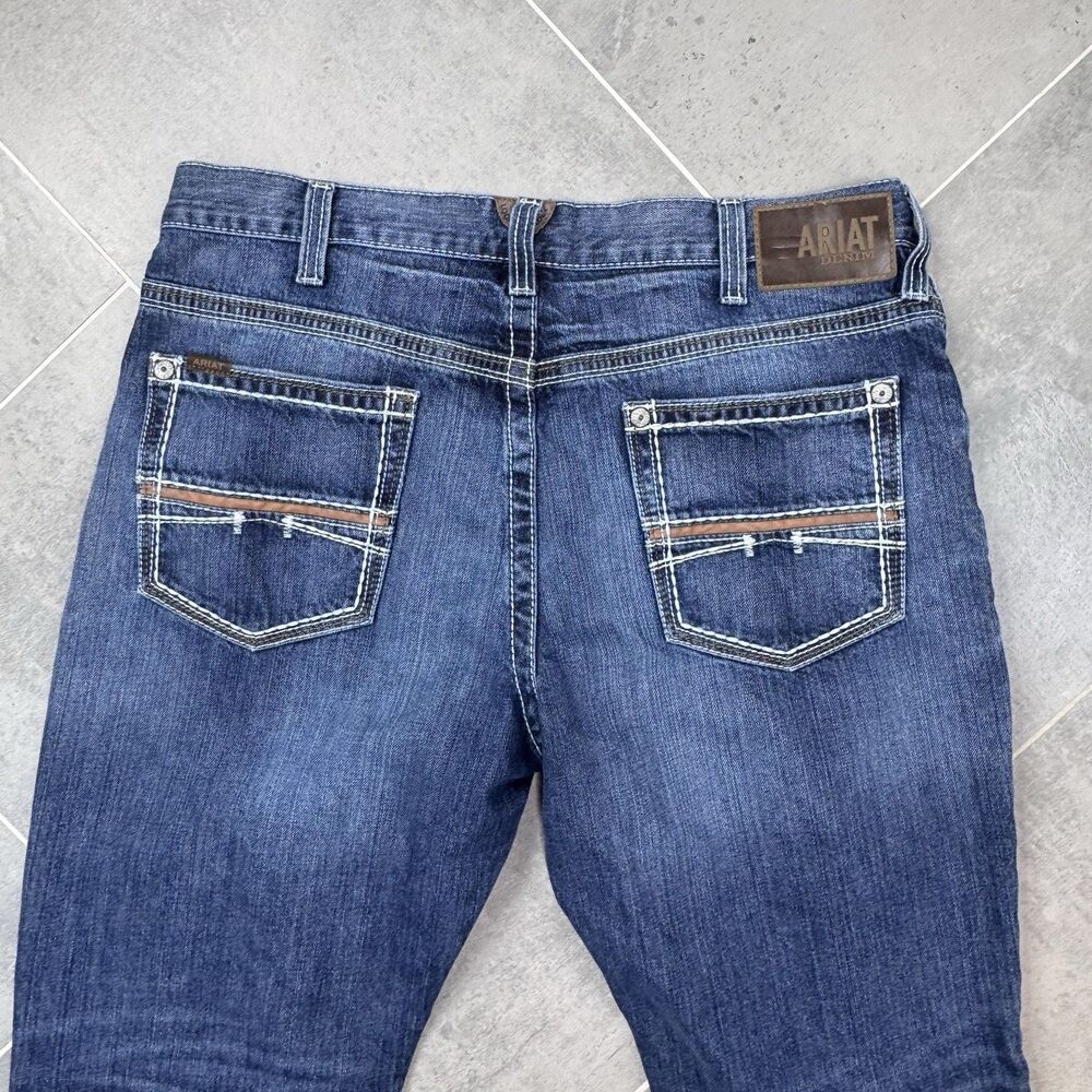 Ariat M4 Coltrane Jeans 36x32 Durango Relaxed Boot Cut Western VGUC